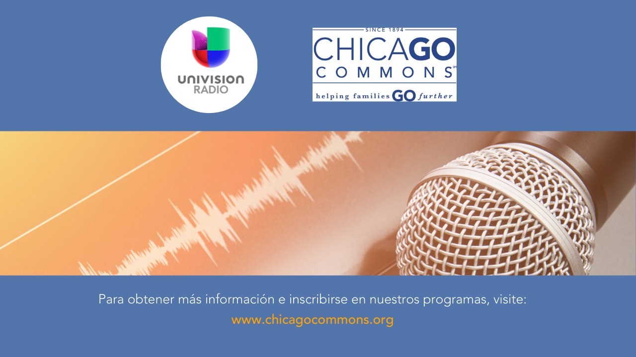 Chicago Commons featured in Univision Radio Chicago Commons