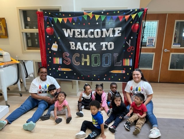 Teachers and students welcome a new school year at Nia Family Center in Humboldt Park.