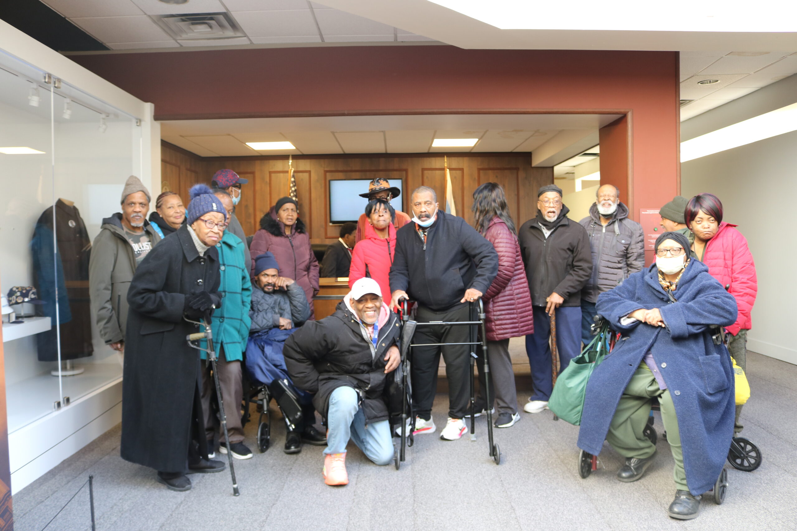 Our Adult Day Service (ADS) program for seniors and adults with disabilities takes a trip to The DuSable Black History Museum.