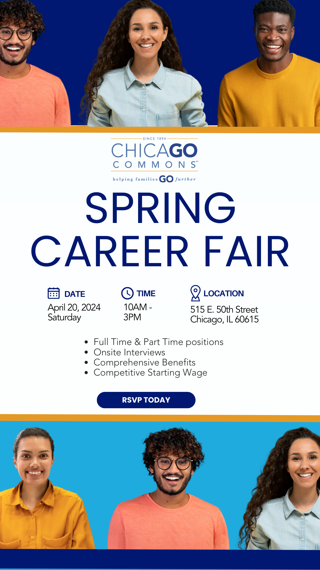 Chicago Commons Spring Career Fair 2024 Hiring Employment Jobs