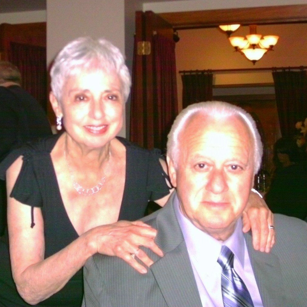 A photo Mary Lou and Bill.